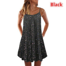 Load image into Gallery viewer, 2021 New Women Floral Printed Dresses Spaghetti Strap O Nevk Sleeveless Mini Dress Ladies Sexy Summer Vintage Vestidos
