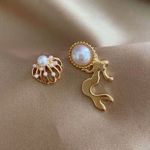 Load image into Gallery viewer, ALSAS Animal Series Earrings Fashion Wild Unicorn Moon Stars Full Zircon Exquisite Earrings For Women
