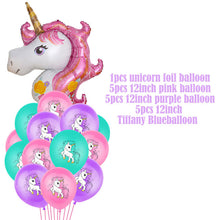 Load image into Gallery viewer, ALSAS Unicorn Theme Party Balloons
