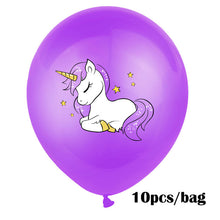 Load image into Gallery viewer, ALSAS Unicorn Theme Party Balloons
