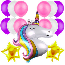 Load image into Gallery viewer, ALSAS Unicorn Theme Party Balloons
