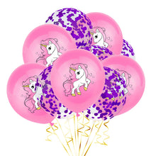 Load image into Gallery viewer, ALSAS Unicorn Theme Party Balloons
