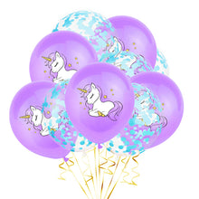 Load image into Gallery viewer, ALSAS Unicorn Theme Party Balloons
