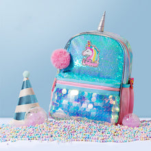 Load image into Gallery viewer, ALSAS  Backpack for Girls Pre-School Bag for Kindergarten Elementary - Reversible Sequin,Unicorn
