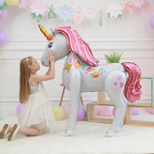 Load image into Gallery viewer, ALSAS 3D Unicorn Balloons  party layout decorative balloons
