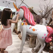 Load image into Gallery viewer, ALSAS 3D Unicorn Balloons  party layout decorative balloons
