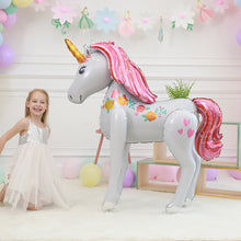 Load image into Gallery viewer, ALSAS 3D Unicorn Balloons  party layout decorative balloons
