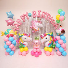 Load image into Gallery viewer, ALSAS Unicorn balloons Birthday Party decoration
