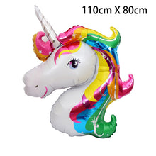 Load image into Gallery viewer, ALSAS Unicorn balloons Birthday Party decoration
