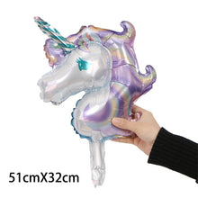 Load image into Gallery viewer, ALSAS Unicorn balloons Birthday Party decoration
