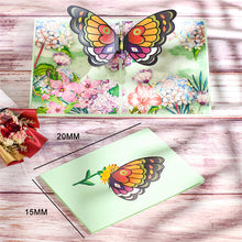 Load image into Gallery viewer, ALSAS 3D Butterfly Unicorn Birthday Card for Kids Children Cute Animal Pop-Up
