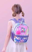 Load image into Gallery viewer, ALSAS  Backpack for Girls Pre-School Bag for Kindergarten Elementary - Reversible Sequin,Unicorn
