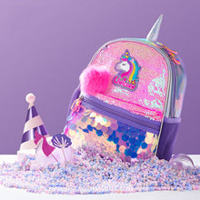 Load image into Gallery viewer, ALSAS  Backpack for Girls Pre-School Bag for Kindergarten Elementary - Reversible Sequin,Unicorn
