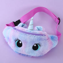 Load image into Gallery viewer, ALSAS Fanny Pack Cute Unicorn  Plush Toys Belt
