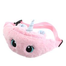 Load image into Gallery viewer, ALSAS Fanny Pack Cute Unicorn  Plush Toys Belt
