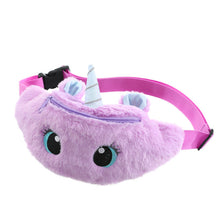 Load image into Gallery viewer, ALSAS Fanny Pack Cute Unicorn  Plush Toys Belt
