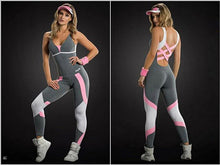 Load image into Gallery viewer, Active Women Yoga Jumpsuit Female 1 Piece Sports Pants Sexy Backless Workout Clothes Mujer Fitness Running Gym Sport Clothes
