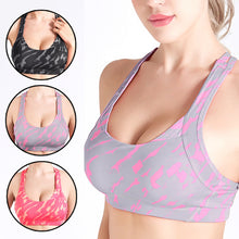 Load image into Gallery viewer, 2021 Women Sports Bra Tops Seamless Hollow Back Push Up Fitness Tank Tops Workout Gym Running Yoga Vest Yoga Underwear Top #40
