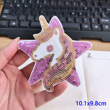 Load image into Gallery viewer, ALSAS Unicorn Patch Sequins Patches On Clothes
