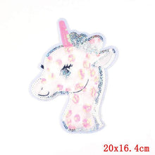 Load image into Gallery viewer, ALSAS Unicorn Patch Sequins Patches On Clothes
