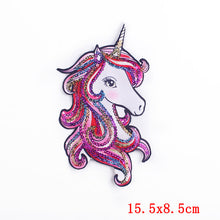 Load image into Gallery viewer, ALSAS Unicorn Patch Sequins Patches On Clothes
