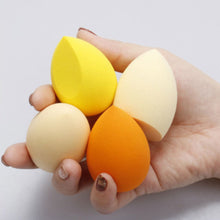 Load image into Gallery viewer, 4pcs/bag Fashion Make up Blender Cosmetic Puff Makeup Sponge Foundation
