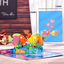 Load image into Gallery viewer, ALSAS 3D Butterfly Unicorn Birthday Card for Kids Children Cute Animal Pop-Up
