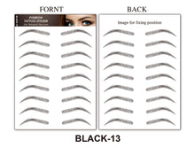 Load image into Gallery viewer, 4D Hair Like Eyebrows Stickers Makeup Waterproof Eyebrow Tattoo Sticker
