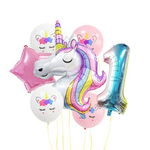 Load image into Gallery viewer, ALSAS Unicorn Birthday Party Decoration
