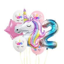 Load image into Gallery viewer, ALSAS Unicorn Birthday Party Decoration
