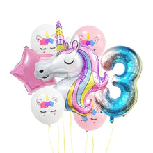 Load image into Gallery viewer, ALSAS Unicorn Birthday Party Decoration
