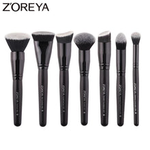 Load image into Gallery viewer, Black Makeup Brushes Set Eye Face Cosmetic Foundation
