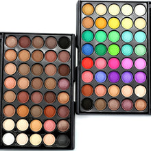 Load image into Gallery viewer, 40 Colors Eye Shadow Plate Makeup Matte Luminous Eyeshadow Waterproof Sweatproof Matte Shimmer
