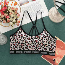 Load image into Gallery viewer, 2022 Lingerie Leopard Print Bras for Women Sexy Underwear Feminina Wire Free Push Up Bralette Lady Bra Tube Crop Tops Brassiere
