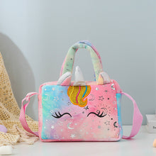 Load image into Gallery viewer, ALSAS Unicorn Mini Soft  HandBag
