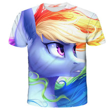 Load image into Gallery viewer, ALSAS NEW 2022 baby girl T-shirt unicorn party T-shirt tops
