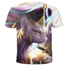 Load image into Gallery viewer, ALSAS NEW 2022 baby girl T-shirt unicorn party T-shirt tops
