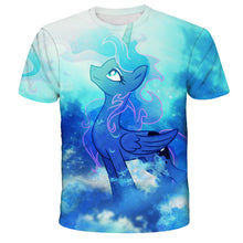 Load image into Gallery viewer, ALSAS NEW 2022 baby girl T-shirt unicorn party T-shirt tops
