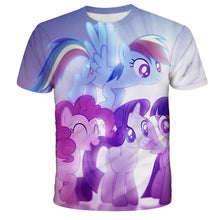 Load image into Gallery viewer, ALSAS NEW 2022 baby girl T-shirt unicorn party T-shirt tops
