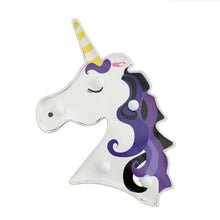 Load image into Gallery viewer, Baby Shower Unicorn Party Decor Unicornio LED Lamp
