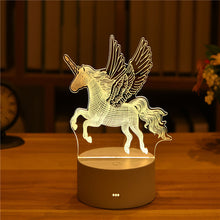 Load image into Gallery viewer, Baby Shower Unicorn Party Decor Unicornio LED Lamp
