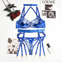 Load image into Gallery viewer, 3-Piece Lace Lingerie Se
