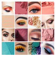 Load image into Gallery viewer, 40 Colors Eye Shadow Plate Makeup Matte Luminous Eyeshadow Waterproof Sweatproof Matte Shimmer
