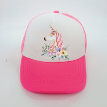 Load image into Gallery viewer, ALSAS unicorn hats   2-8 year girls unicorn rainbow
