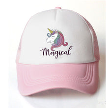 Load image into Gallery viewer, ALSAS unicorn hats   2-8 year girls unicorn rainbow
