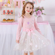 Load image into Gallery viewer, ALSAS Girls Princess Dress Unicorn Sequins Long Sleeve
