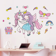 Load image into Gallery viewer, ALSAS Wall Stickers DIY Unicorn Home Decoration
