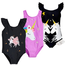 Load image into Gallery viewer, ALSAS Unicorn One Piece Swimsuit
