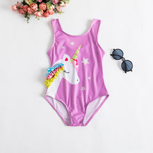 Load image into Gallery viewer, ALSAS Unicorn One Piece Swimsuit
