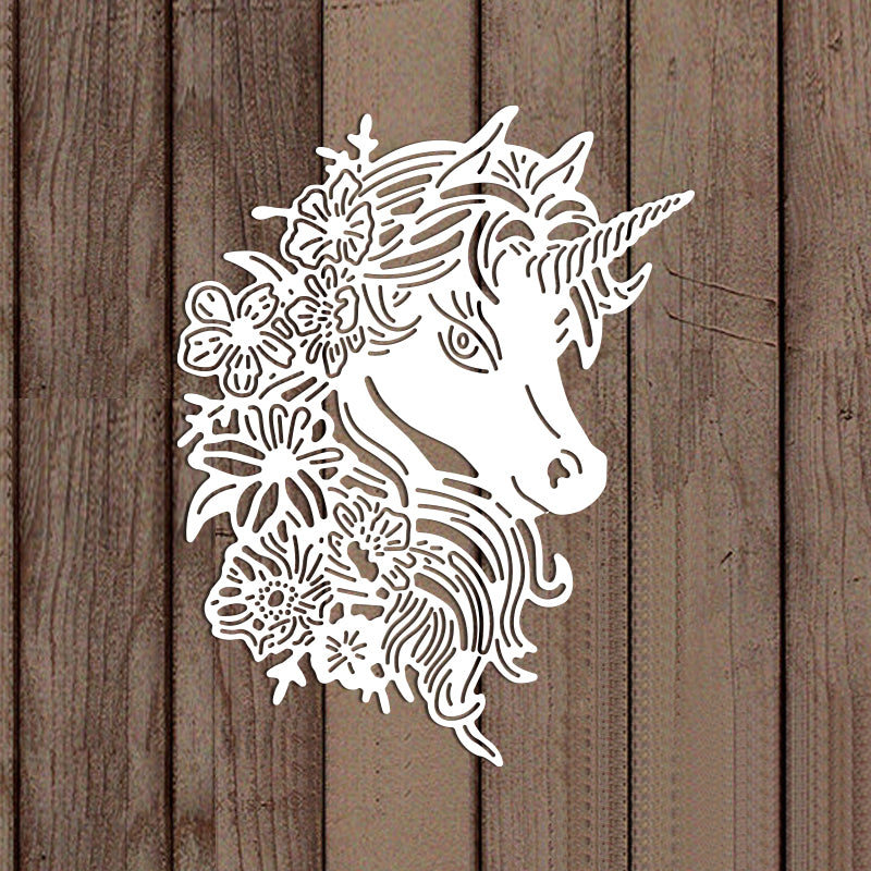 ALSAS Beautiful Unicorn  Metal Cutting Dies For DIY Scrapbook